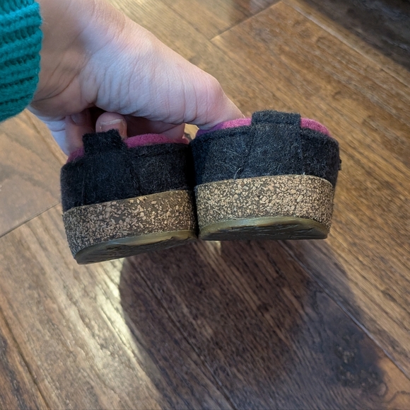 Haflinger Grizzly Holly Wool Clogs Grey Purple Size 39 (8) - Picture 11 of 14